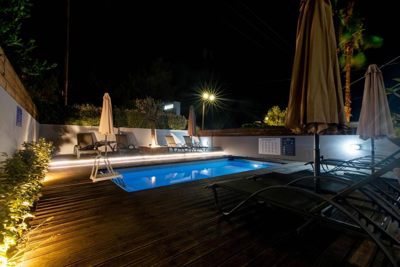 Akalli Luxury Studios Ixiá Kültér fotó