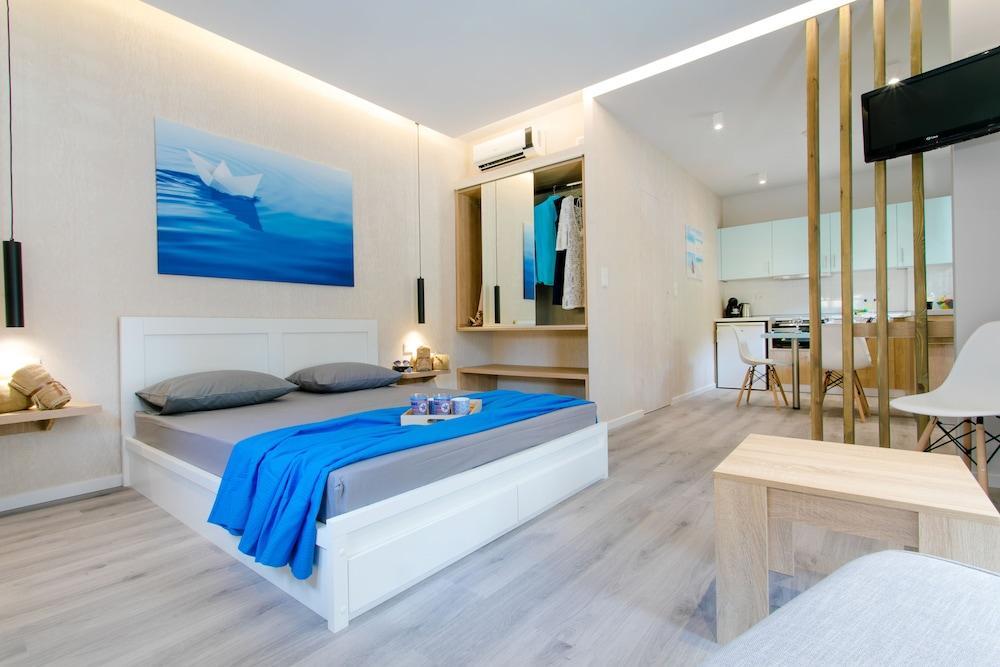 Akalli Luxury Studios Ixiá Kültér fotó