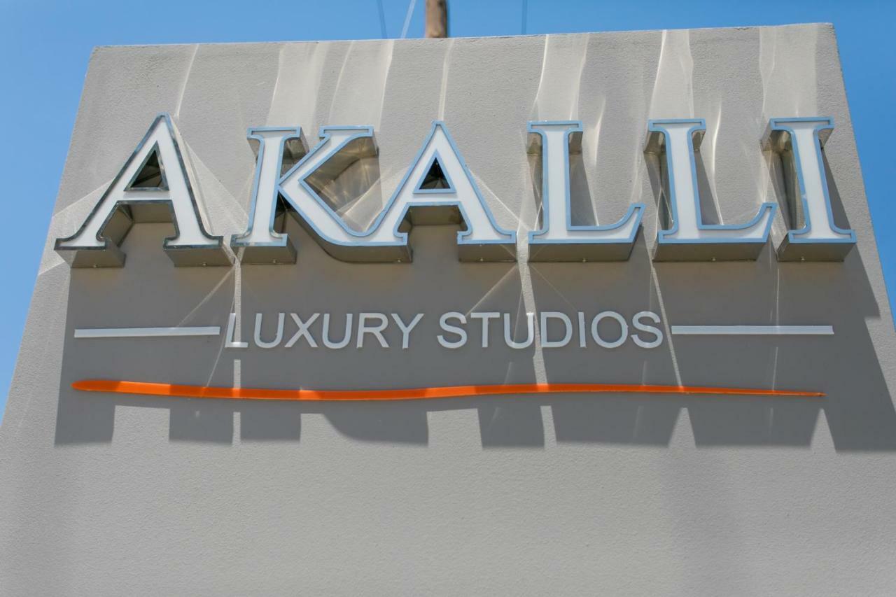 Akalli Luxury Studios Ixiá Kültér fotó