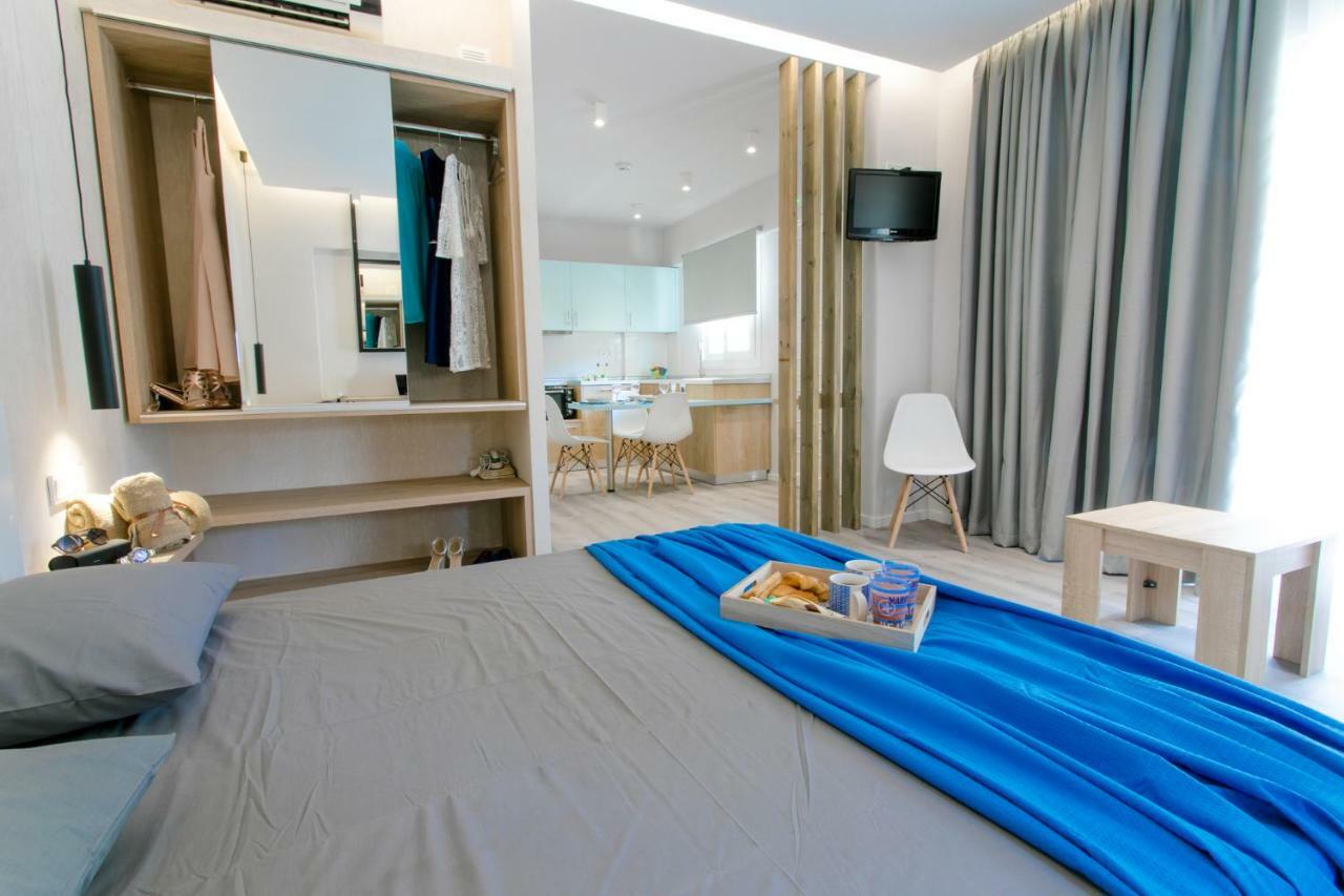 Akalli Luxury Studios Ixiá Kültér fotó