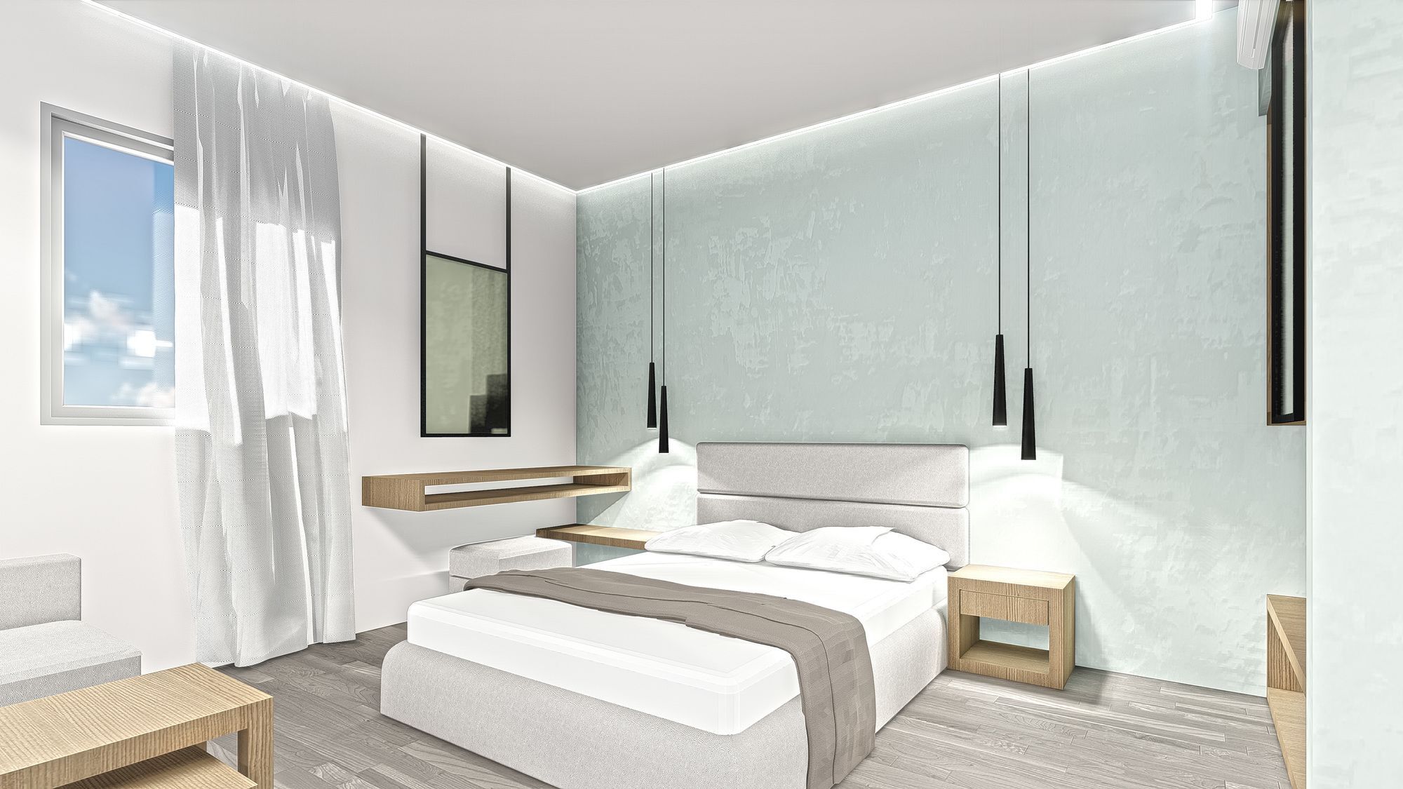 Akalli Luxury Studios Ixiá Kültér fotó