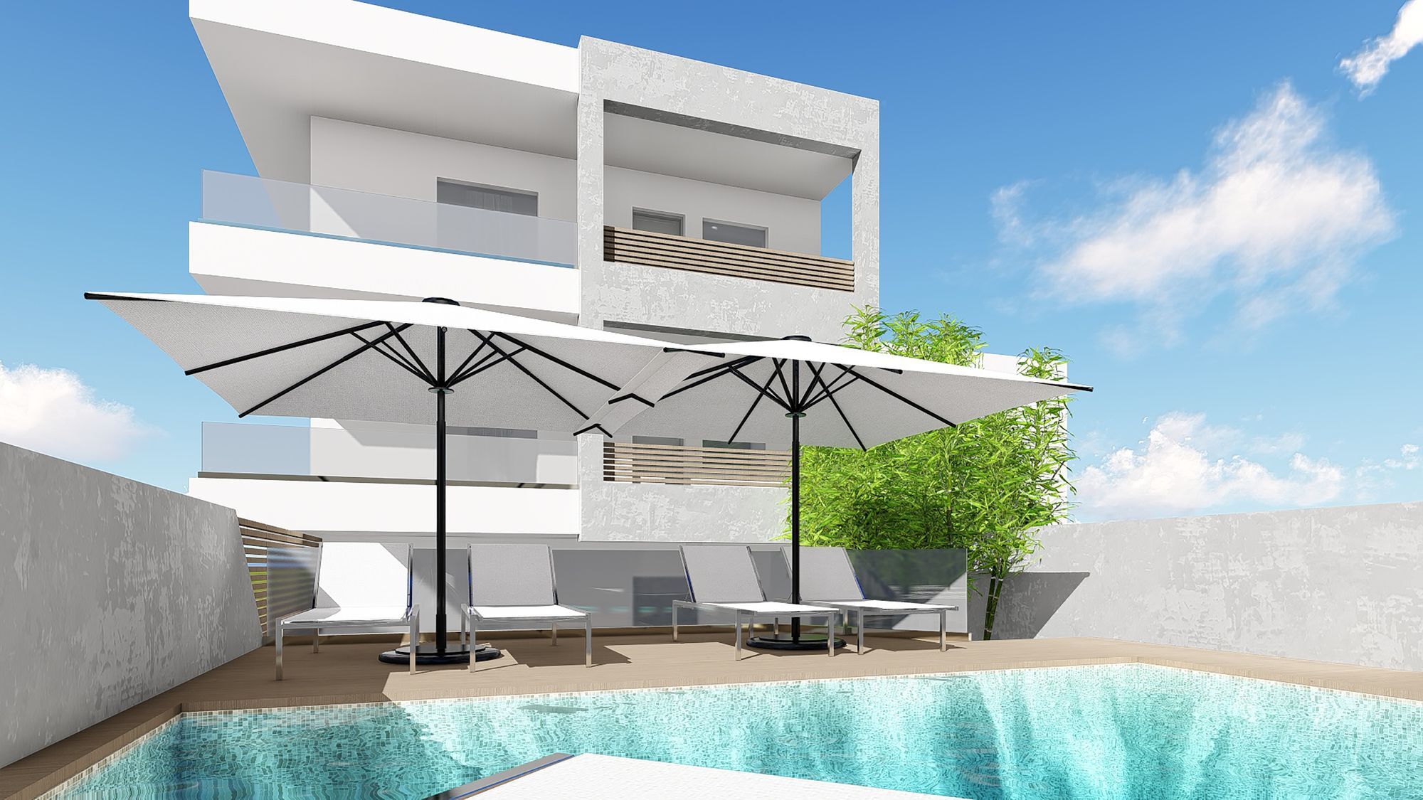 Akalli Luxury Studios Ixiá Kültér fotó